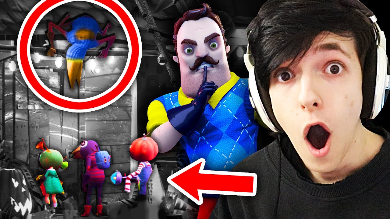 CROWMAN UNÁŠÍ DĚTI ❗😳 - Hello Neighbor 2 #7