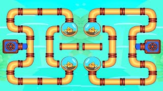 Save The Fish Game 🔥| Fishdom Ads Minigame | Help The Fish Game | Save The Fish From Big Crocodile screenshot 1