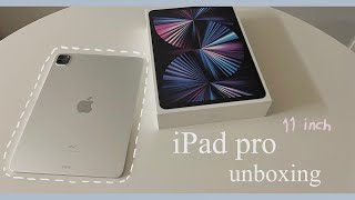 어딘가 엉성한 아이패드 프로 3세대 언박싱 | 애플펜슬 2세대 (iPad pro 11 unboxing)