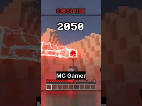 Minecraft in 2023 vs in 2060