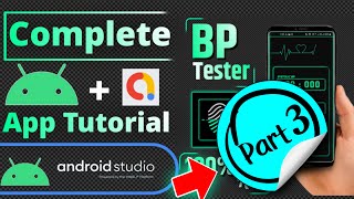 Part-3 | Make a Fingerprint BLOOD PRESSURE Tester App | Android Studio Project Tutorial | Earn Money