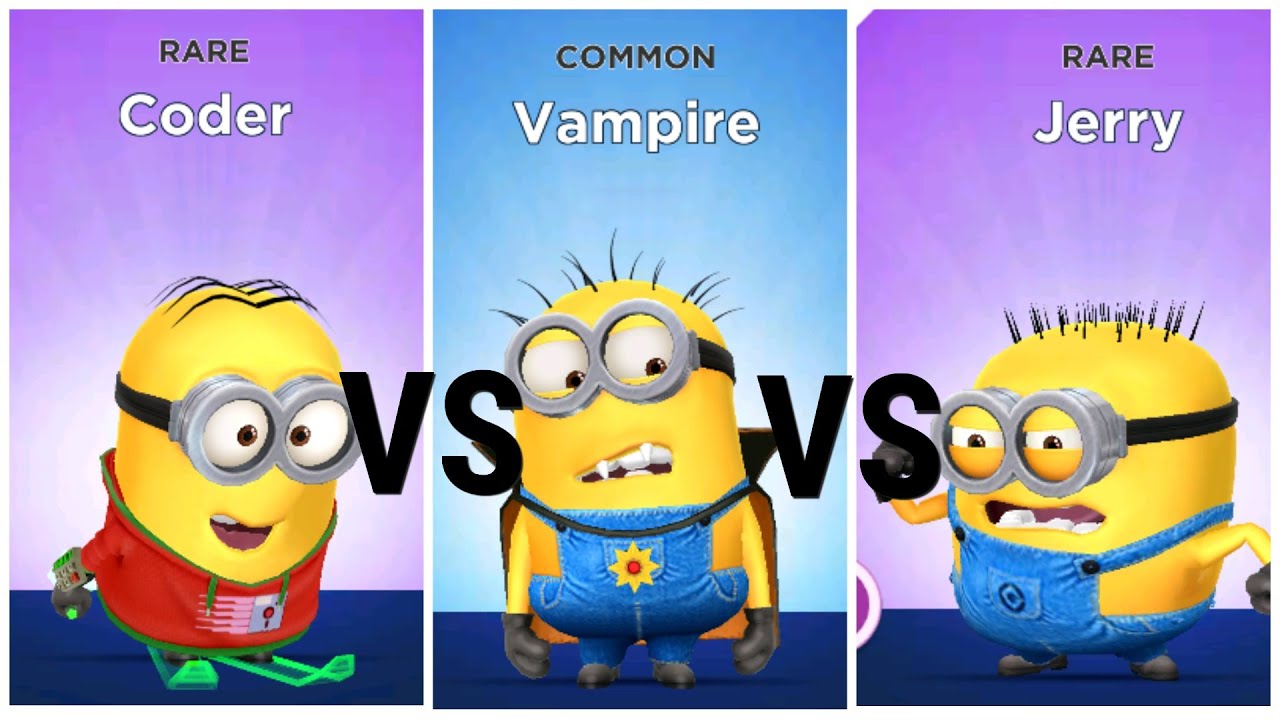 Minion Rush Jerry VS Vampire VS Coder - YouTube