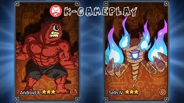 Minimon Adventure of Minions Summon Android 8 & Seth IV w 15k Gems