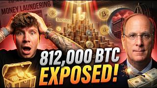 "812,000 BITCOIN!!" Larry Fink quietly Bought After Calling It MONEY LAUNDERING!