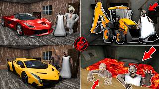 Granny 1 2 3 4 Escape With All Vehicles Funny in Granny house - Gameplay Animation (p.17)