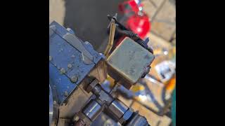 Steam testing the Popta P1 steam engine with the ratchet oiler (mechanical lubricator)