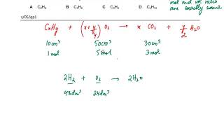 Live Class - AS Level - Moles and Combustion Analysis