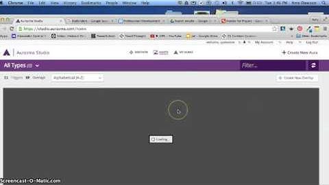 Create Aura using Aurasma Studio