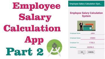 Employee Salary Calculation App Part 2