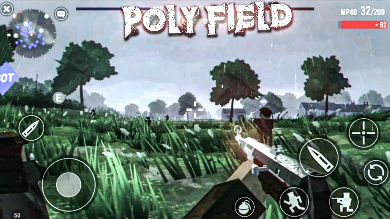 PolyField Gameplay Walkthrough | Part 1 – WW2 Stylized Shooter - YouTube