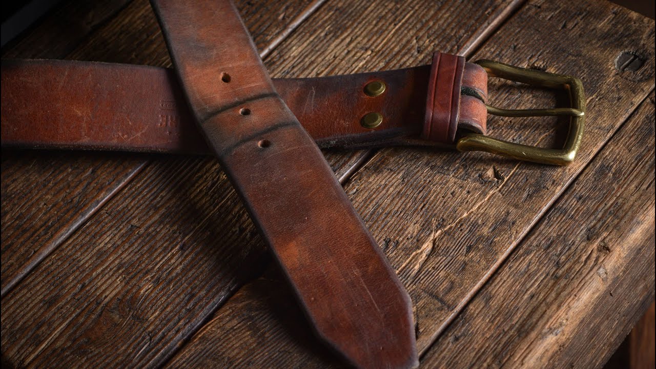 The Mountain Belt Dark Brown. 1.75 Thick Heavy Harness Leather Belt –  Craft and Lore