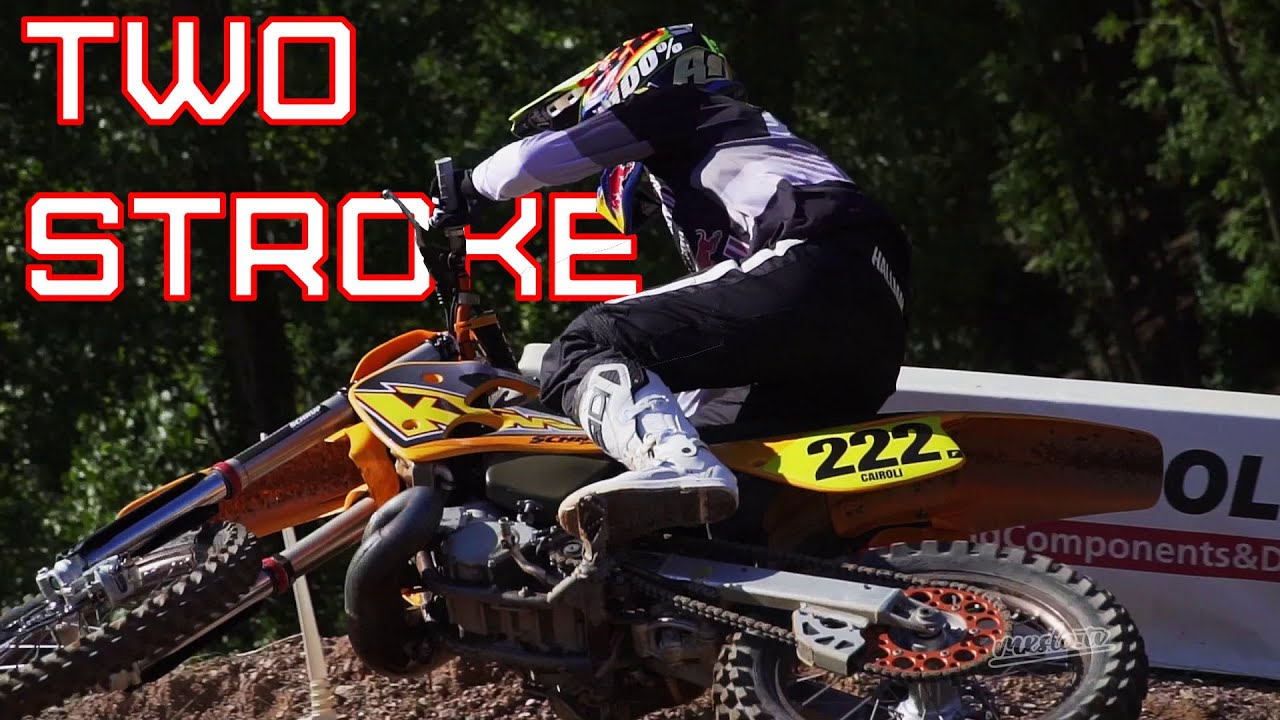 ONLY TWO STROKE wide open crazy sound!