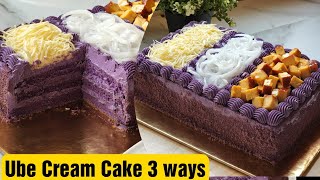 Not Your Ordinary Ube Cake | Melts in your mouth | ❗patok pangbenta ngayon pasko❗Bake N Roll