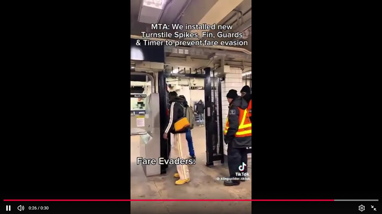 $1 BILLION Gone… and They’re Installing “Smart” Gates? NYC Subway /Technology Over Enforcement.