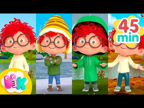 De Seizoenen Liedje 🌞❄️ Leer seizoenen & dagen van de week voor baby’s | HeyKids - Kinderliedjes