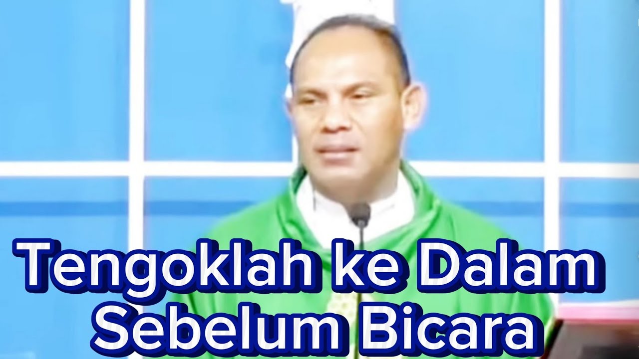 Romo Wilfrid: Tengoklah Ke Dalam Sebelum Bicara