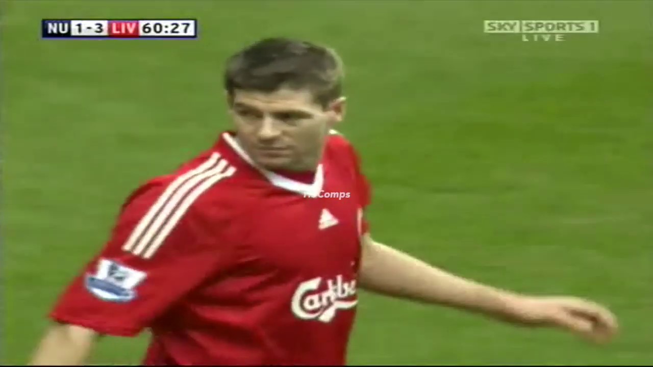 Steven Gerrard vs Newcastle - 2008/09 (A)