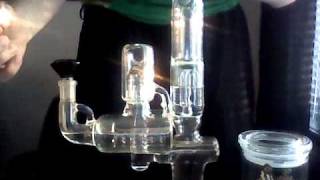 Triple Inline Ashcatcher on Inline Double Perk Bong Rip!