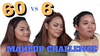 60-Minute vs 6-Minute Makeup Challenge!!