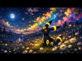 Umbreons Moonlit Meadow ???? | 4K Cozy Pokémon Lofi Ambience for Sleep & Study