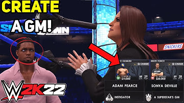 MY GM LOOKS AMAZING! (FULL BREAKDOWN WWE 2K22 MY GM MODE)