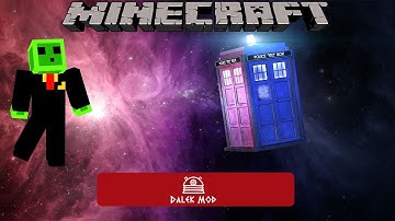 Minecraft | Doctor Who Mod (Dalek Mod) Showcase