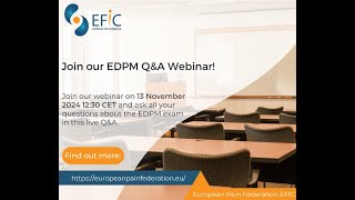 EFIC EDPM Q&A Webinar, Nov 2024