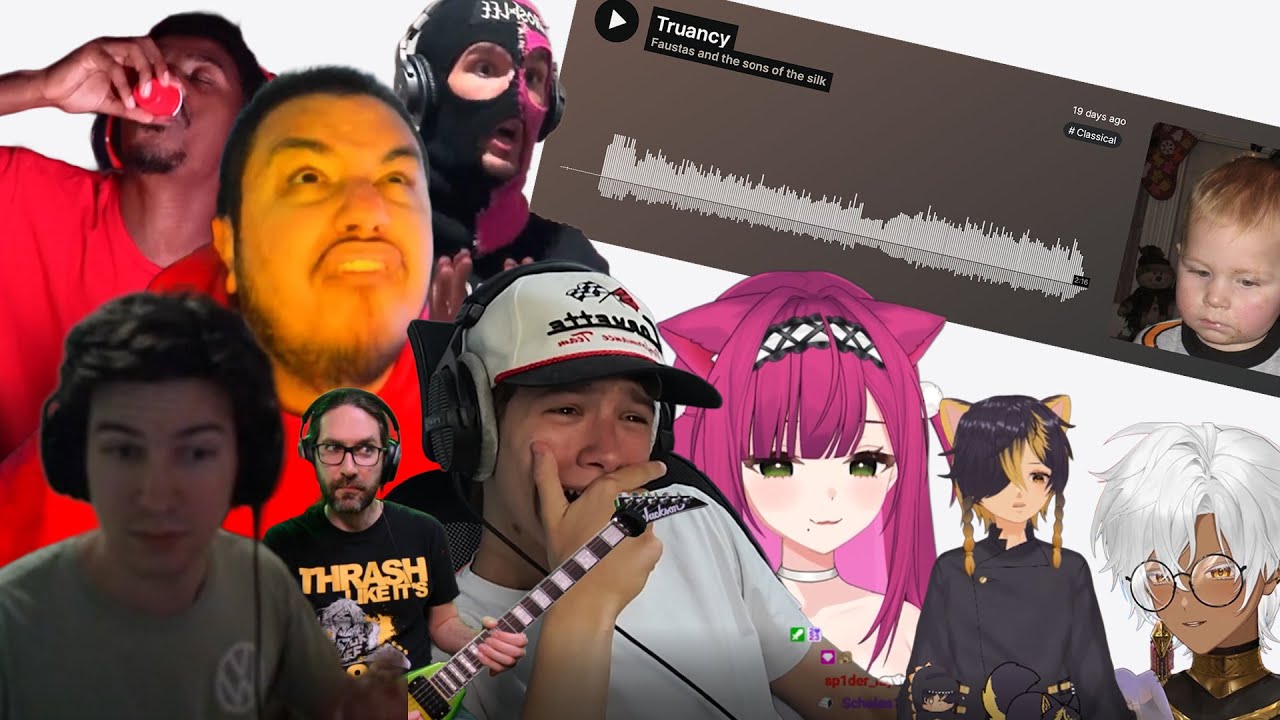 I got STREAMERS to listen to my terrible song