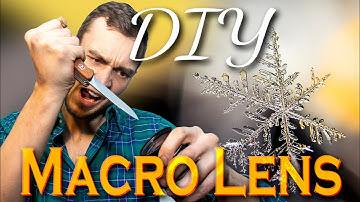 How to make your own Macro Lens [Macro photography hack]
