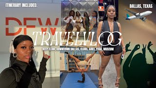 LIVING IN MY PURPOSE: TRAVEL VLOG ✈️ dallas texas, girls trip, Nightlife + Activities