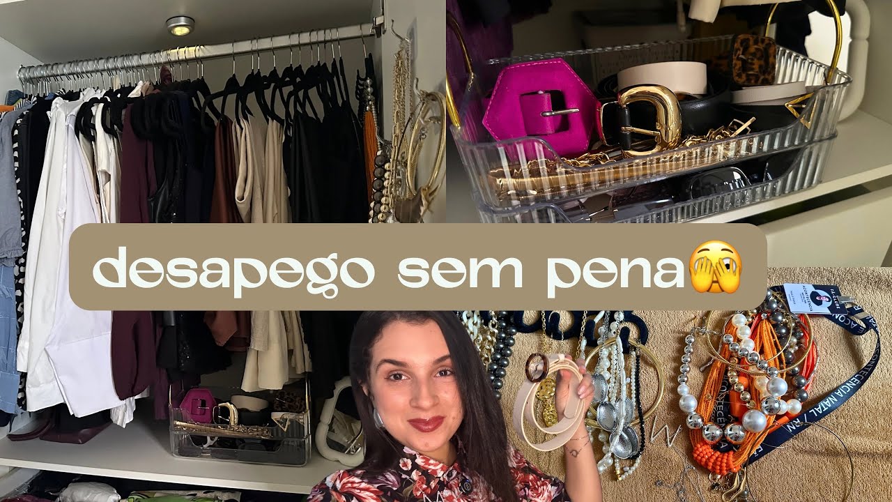 DESTRALHE e ORGANIZAÇÃO do guarda roupa | detox total e inteligente
