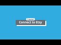 Connect A2X to your Etsy Seller account.