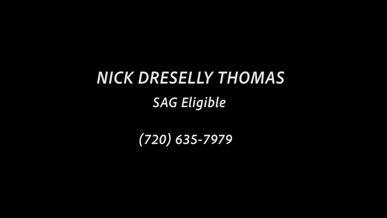 Nick Dreselly Thomas; Lead Male Actor