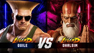SF6 • Guile vs Dhalsim | Master Rank Battle PS5