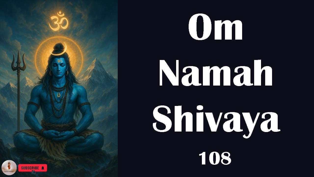 Om Namah Shivaya 108 Times For Deep meditation