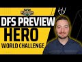 Hero World Challenge | DFS Golf Preview &amp; Picks, Sleepers - Fantasy Golf &amp; DraftKings
