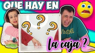 ¿ QUÉ HAY EN LA CAJA ? | WHAT’S IN THE BOX CHALLENGE ! TOMA YA !