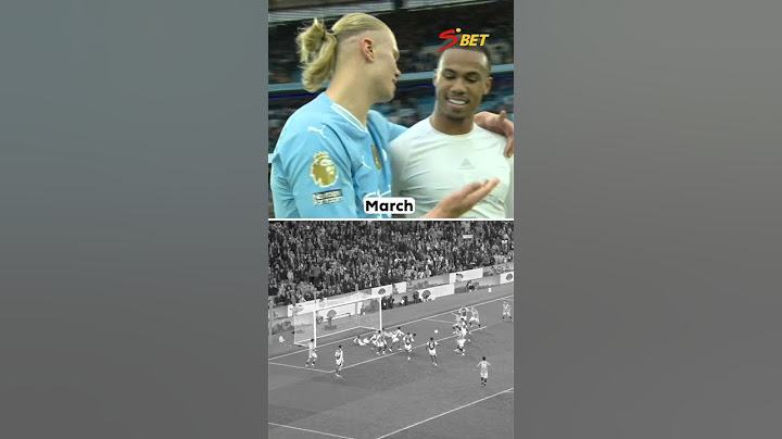 Cheeky! Haaland re-ignites beef with Gabriel after late equaliser