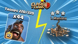 WE DID IT GUYS! 220/220 HOG WAR ATTACK | Clash of Clans - COC