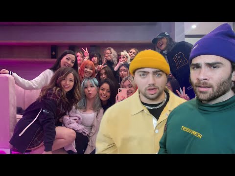 Thumbnail for Hasanabi and Mizkif get REJECTED by women at the party