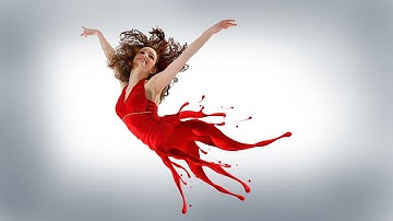 Photoshop Paint Splatter Effect - Color Splash Tutorial CS5