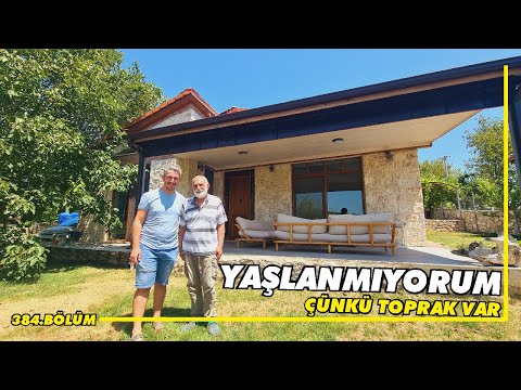 Ünlü Oyuncu, babasına 3,5 dönümde ESKİ KÖY EVİ aldı. Beraber TAŞ EV yaptılar. \