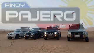 Pinoy Pajero Club desert drive