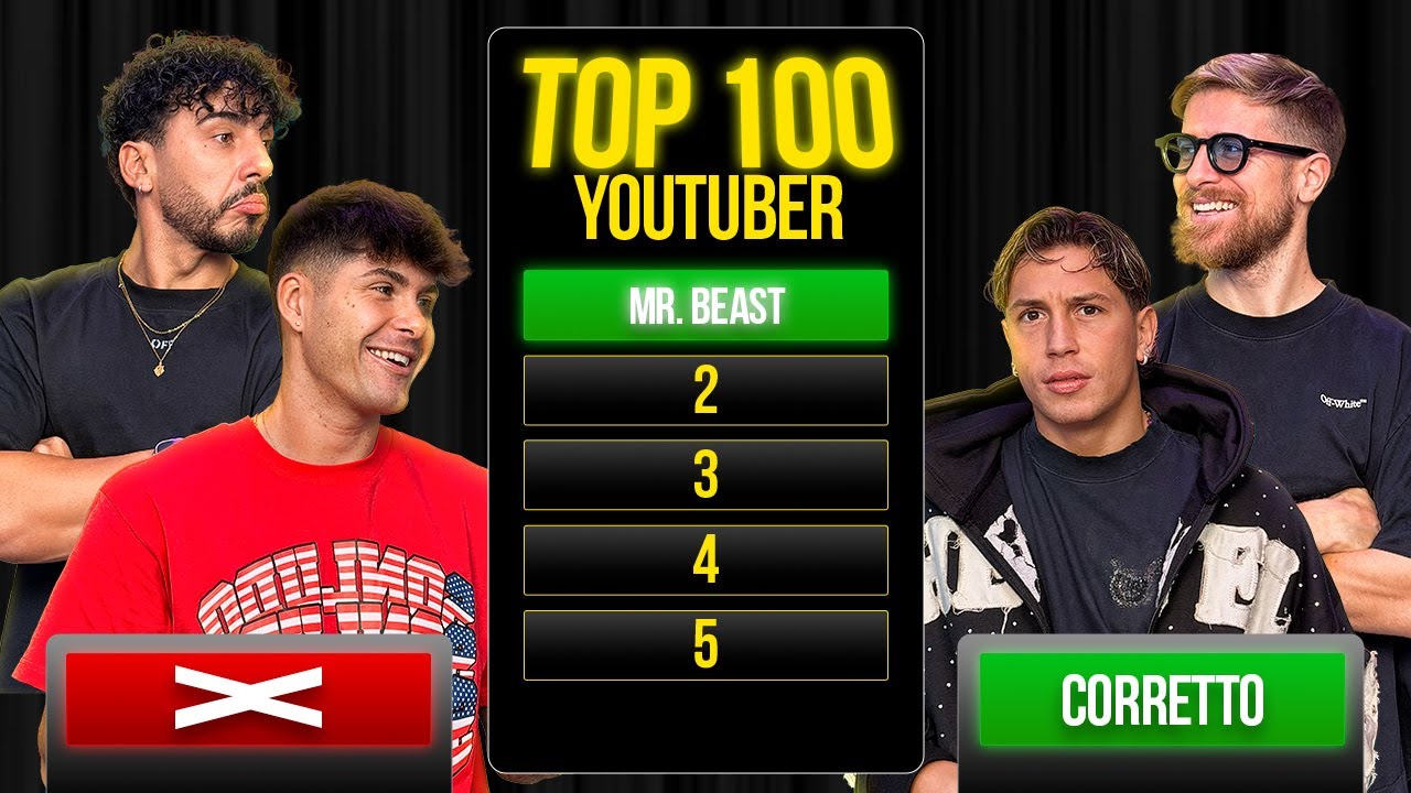 INDOVINA LA TOP 100 con ALEDELLAGIUSTA, DOSE & DADDA, FENE, BERLINI e NID