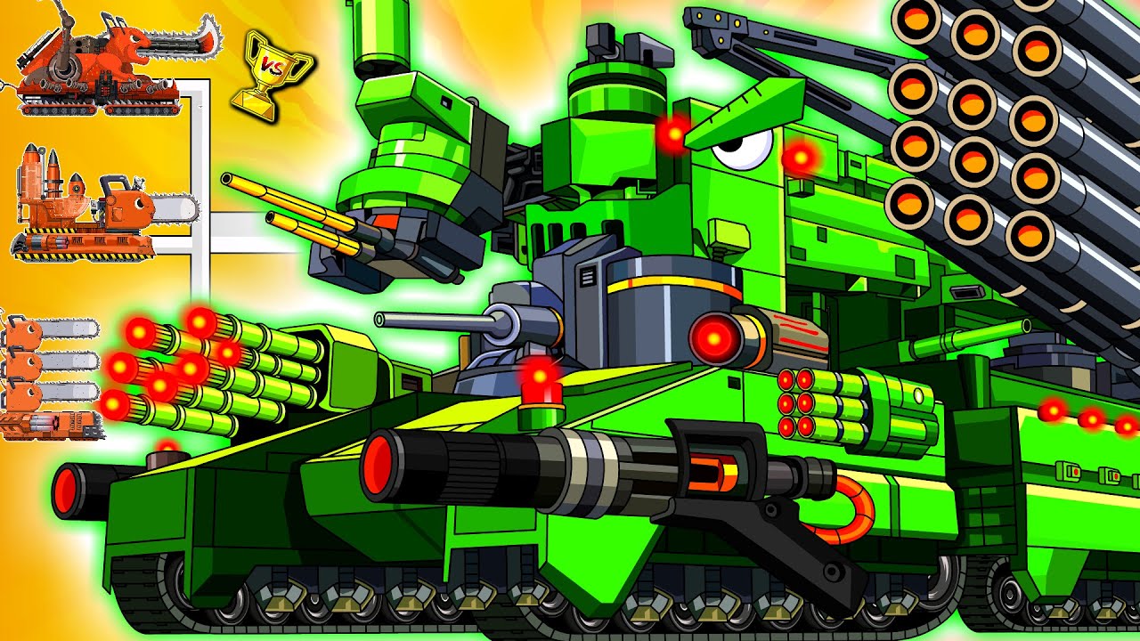 Tank Army Leader vs Mega Boss! | Warlord Titan