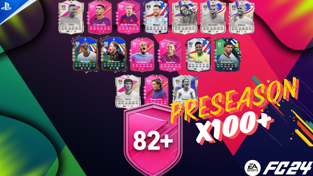 I Crafted and Opened 100 82+ Players Picks For Pre Release PROMO! 