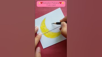 Ramadan Mubarak✨🌙⭐❤ #art #shorts #ramadan #allah #ramzan