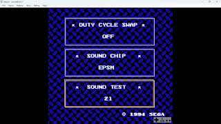 Invincibility in SONIC 1 NES Version 1.7