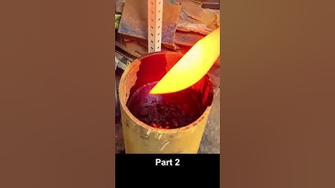 Making A Kukri From An Old Spring / Part 2