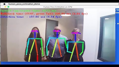 Humen Pose Estimation on Intel AI ( OpenVINO )